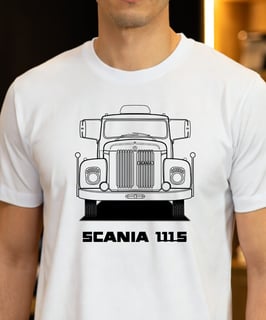 Nome do produtoCAMISETA CAMINHÃO SCANIA 111S JACARÉ SÉRIE TRAÇOS