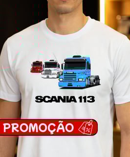 Nome do produtoPROMOÇÃO CAMISETA CAMINHÃO SCANIA 113 CORES 