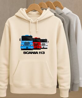 Nome do produtoPROMOÇÃO CASACO DE MOLETOM CAMINHÃO SCANIA 113 (VERSÃO CLARA)
