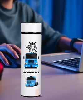 Nome do produtoGARRAFA TÉRMICA CAMINHÃO SCANIA 113H AZUL