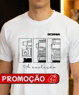 Nome do produtoCAMISETA CAMINHÕES SCANIA A EVOLUÇÃO