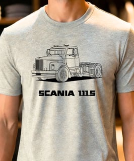 Nome do produtoCAMISETA CAMINHÃO SCANIA 111S SÉRIE TRAÇOS 3D
