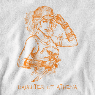Nome do produto Camiseta SABEDORIA OLÍMPICA - Percy Jackson (Preto/Branco)