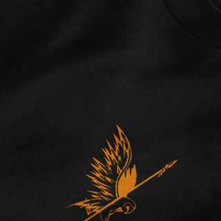 Nome do produto Camiseta SABEDORIA OLÍMPICA - Percy Jackson (Preto/Branco)