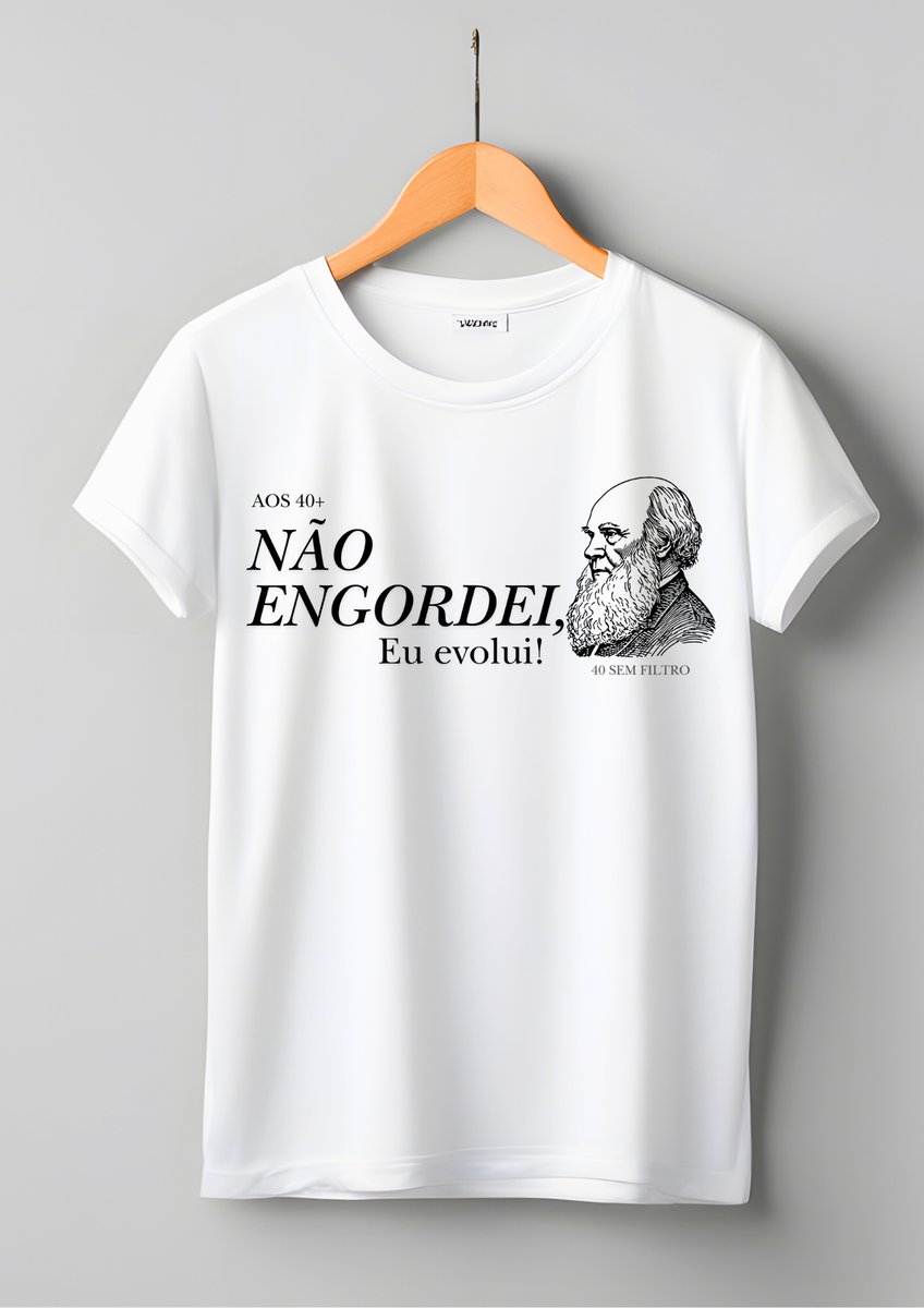 Nome do produto: Não Engordei - Camiseta Baby Long Quality