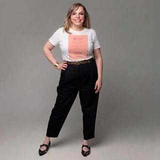 Nome do produto Camiseta - Eu me coloco onde meu futuro já está