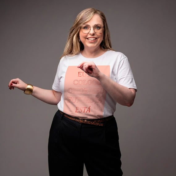 Camiseta - Eu me coloco onde meu futuro já está