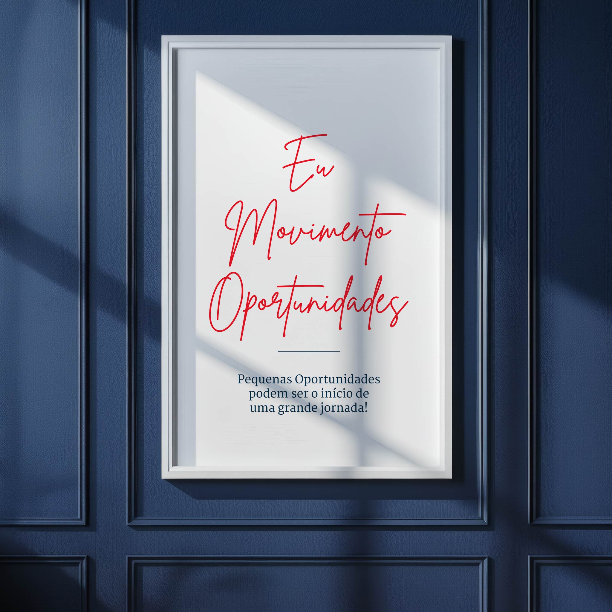 Pôster - Eu Movimento Oportunidades