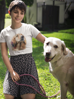 Nome do produto Cachorro 03 Tshirt