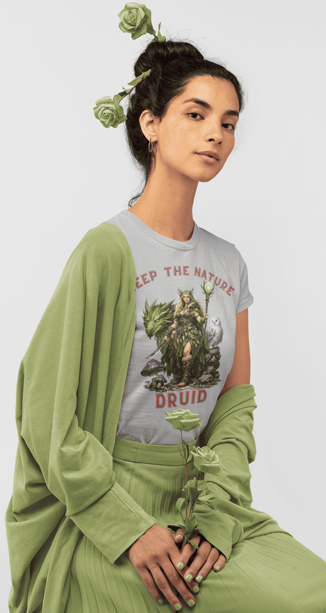 Nome do produto: Druida 04 Tshirt Baby Long