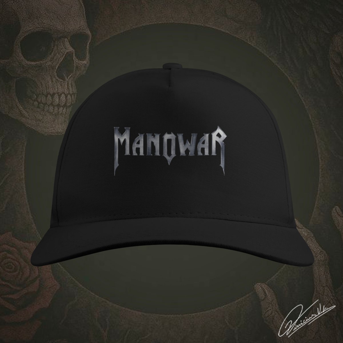 Nome do produto: Boné Manowar Logo