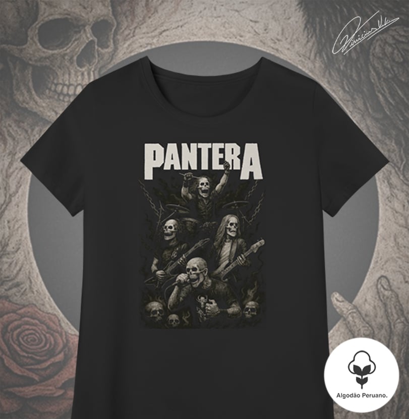 Nome do produto: Pantera Skull Band