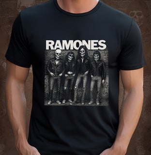Nome do produto Ramones Skulls – Punk Até os Ossos