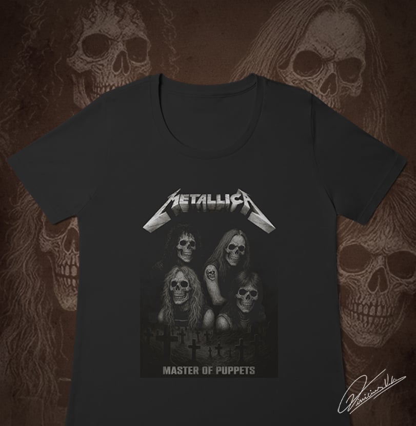 Nome do produto: Metallica - Skull Band 1986