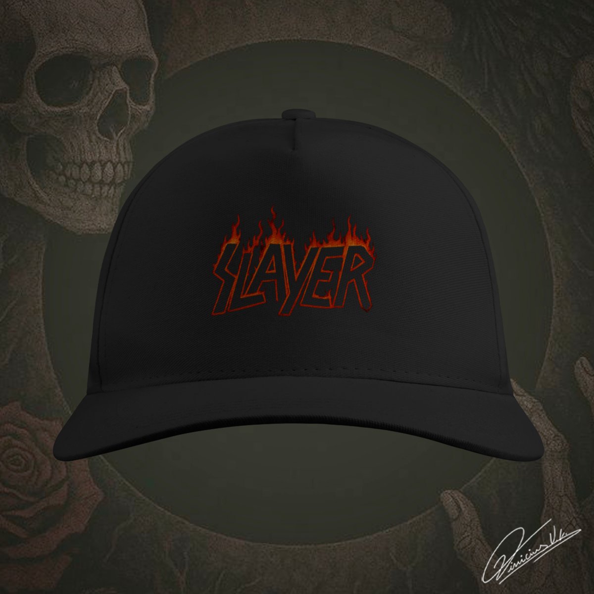 Nome do produto: Boné Slayer (Logo)