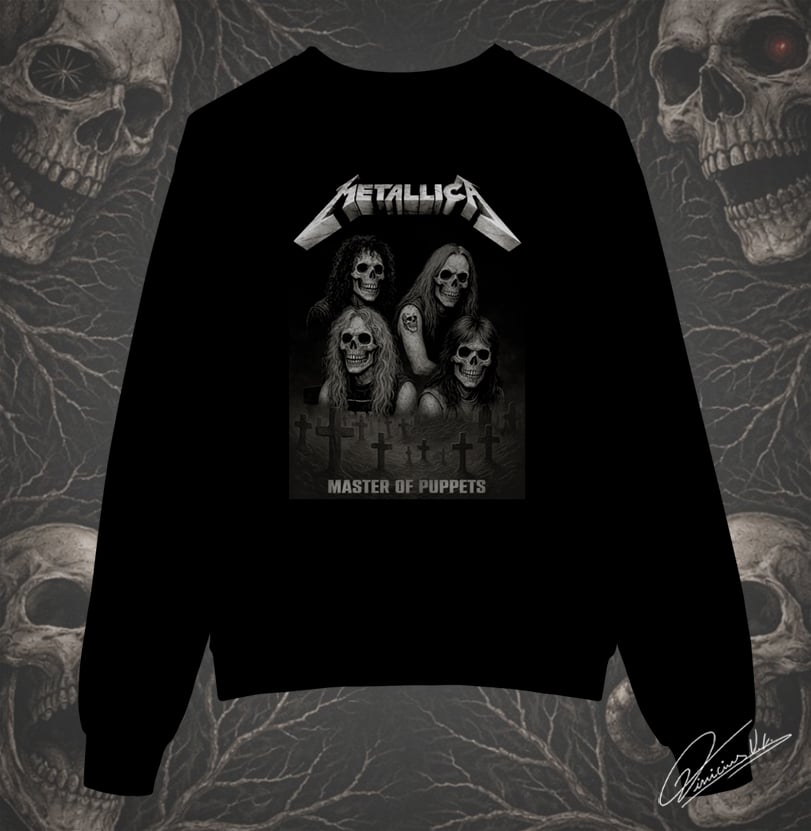 Nome do produto: Metallica - Skull Band 1986