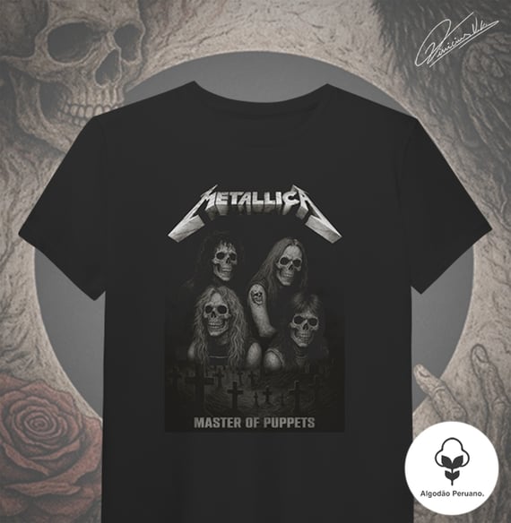 Metallica - Skull Band 1986