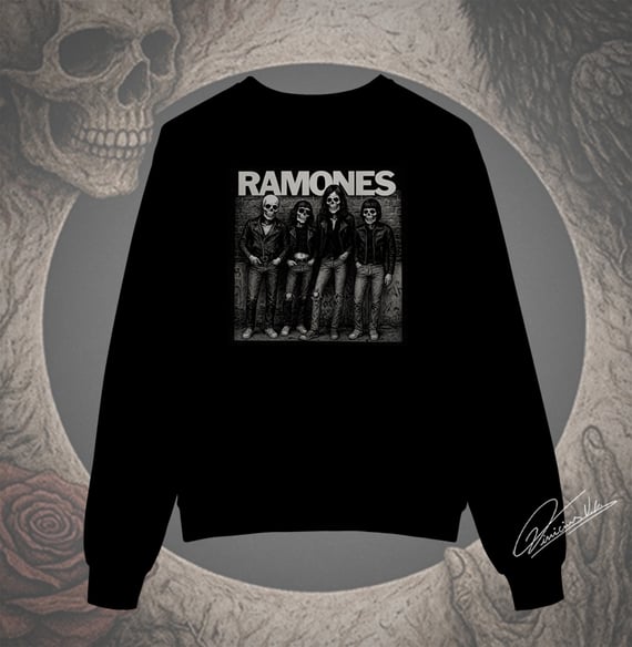 Ramones Skulls – Punk Até os Ossos