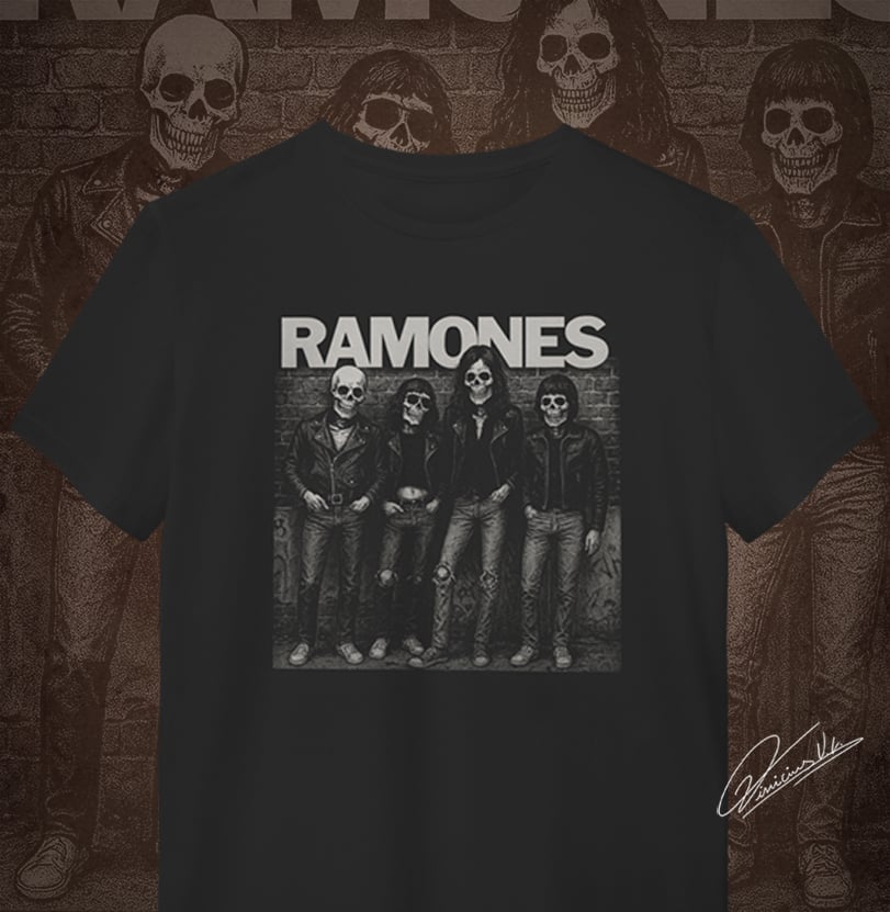 Nome do produto: Ramones Skulls – Punk Até os Ossos
