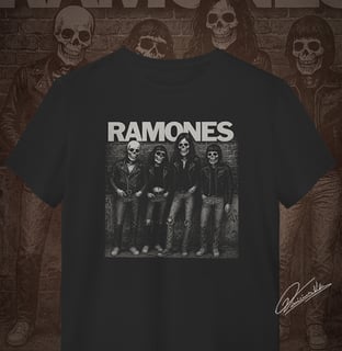 Ramones Skulls – Punk Até os Ossos