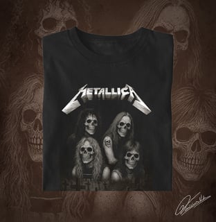 Nome do produto Metallica - Skull Band 1986