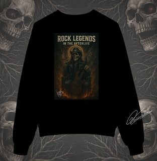 Nome do produto Rock legends in the afterlife - Lemmy Skull