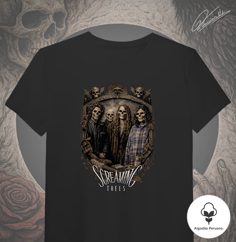 Nome do produto: Screaming Trees Grunge Skulls