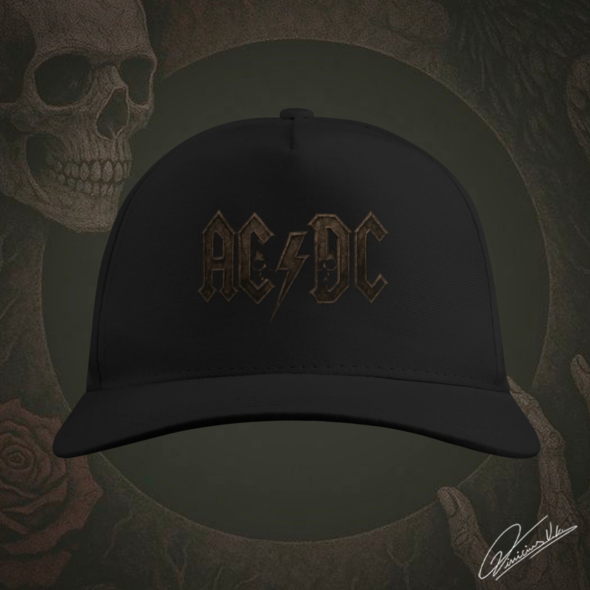 Nome do produto: ACDC - Skull Logo