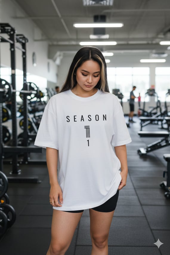 Camiseta Season One - Oversized Unissex