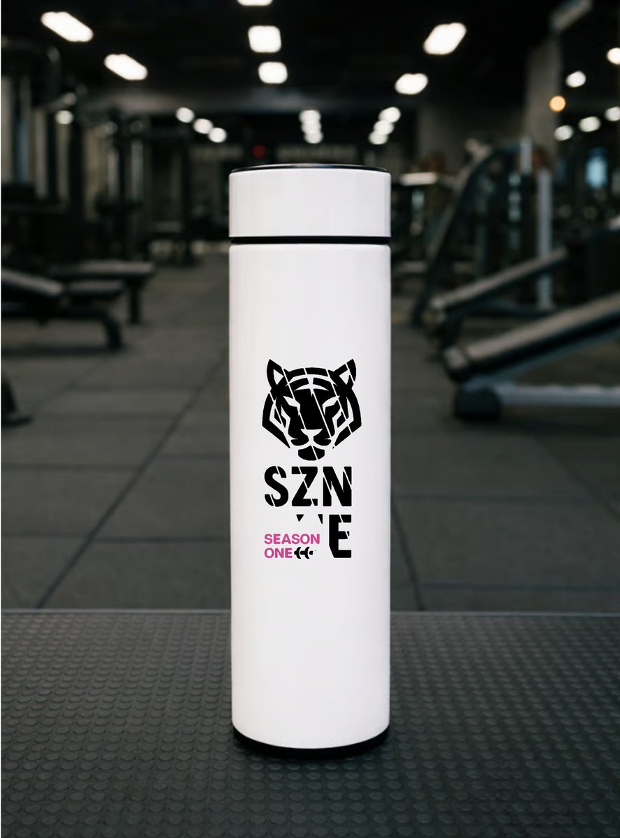 Nome do produto: Garrafa térmica - Seazon One - Exclusive Gym Rosa Edition 400ml