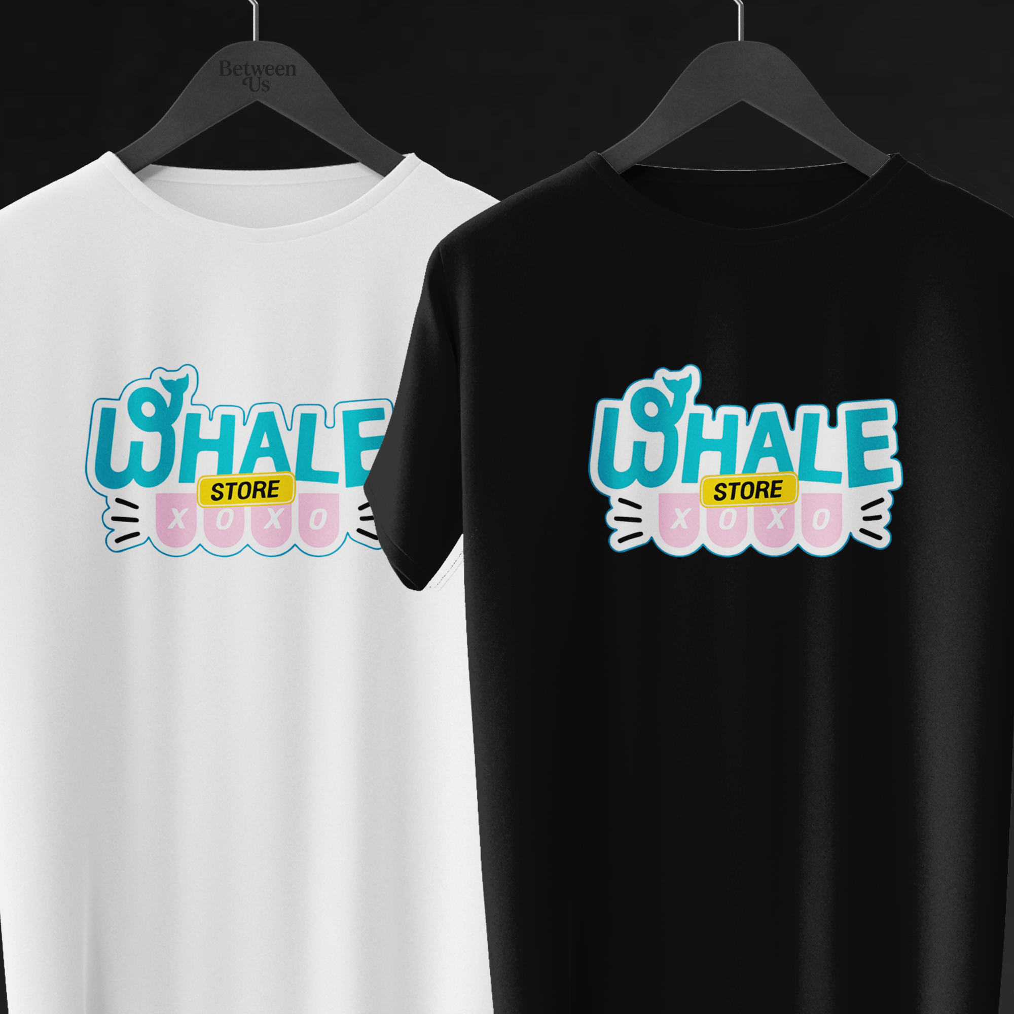 Camiseta Whale Store XOXO | GL Tailandês 
