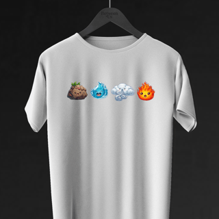 Nome do produto Camiseta 4 Elements GL – Terra, Água, Ar e Fogo
