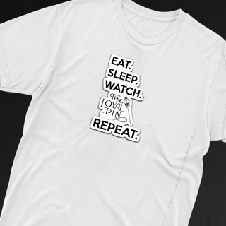 Nome do produto Camiseta THE LOYAL PIN Repeat | GL Tailandês