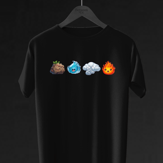 Nome do produto Camiseta 4 Elements GL – Terra, Água, Ar e Fogo