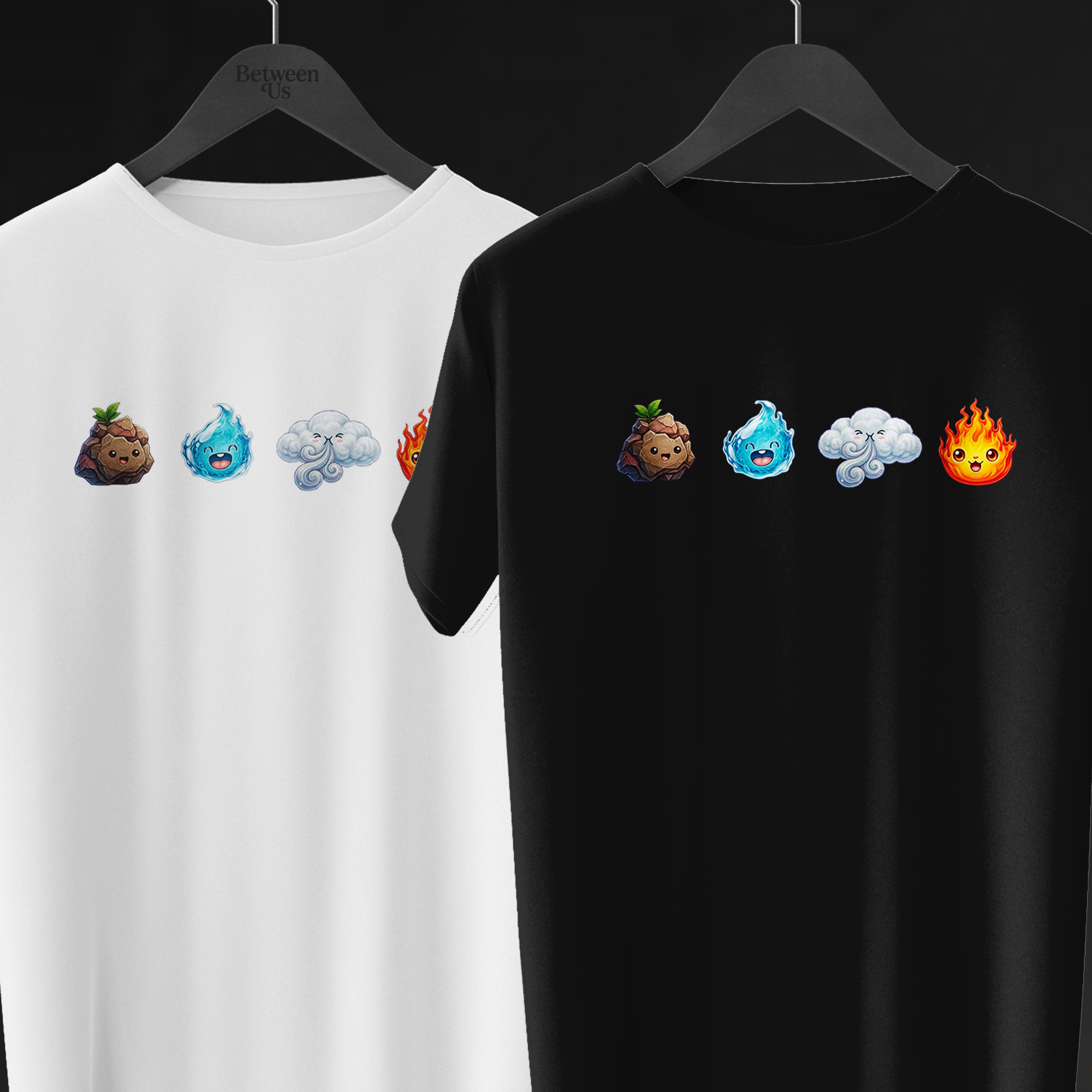 Camiseta 4 Elements GL – Terra, Água, Ar e Fogo