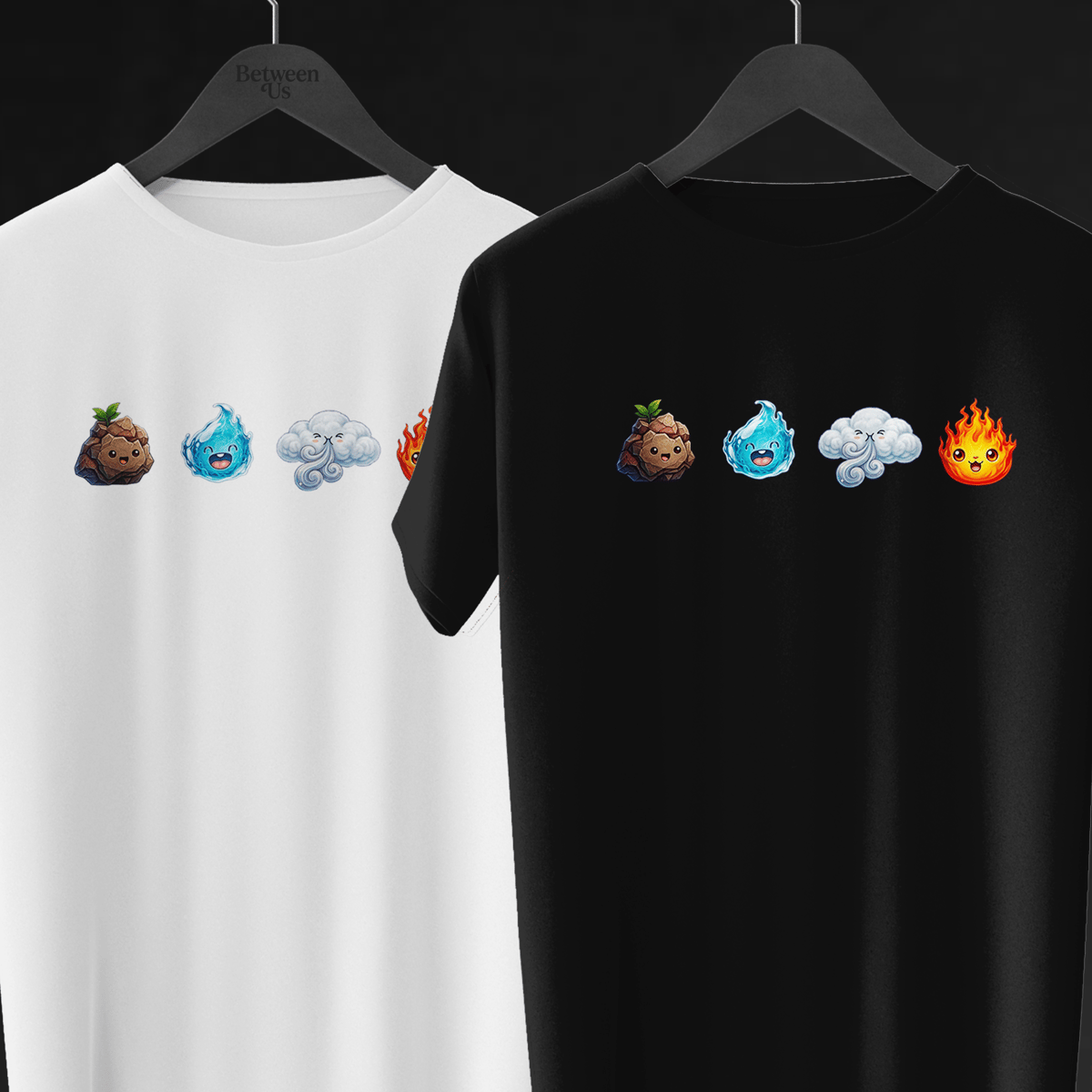 Nome do produto: Camiseta 4 Elements GL – Terra, Água, Ar e Fogo