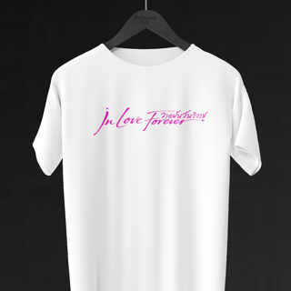 Nome do produto Camiseta In Love Forever - LingOrm