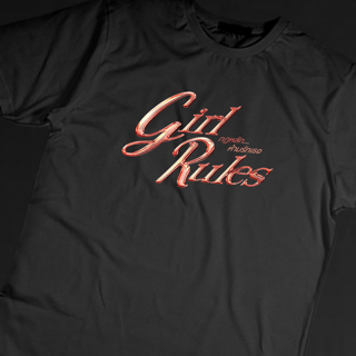 Nome do produto Camiseta Girl Rules