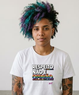 Nome do produto Respeito não é opinião