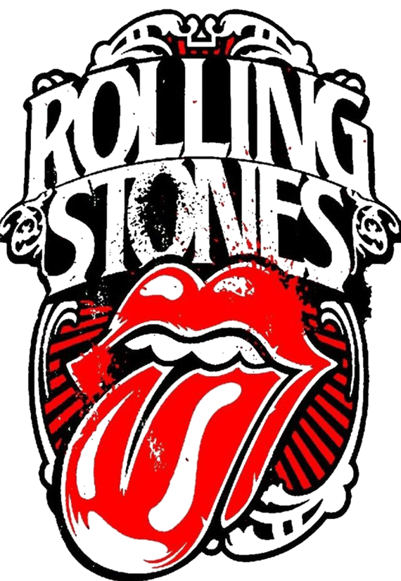 Rolling Stones Vintage Tongue Crest
