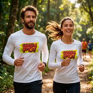 corra po - manga longa