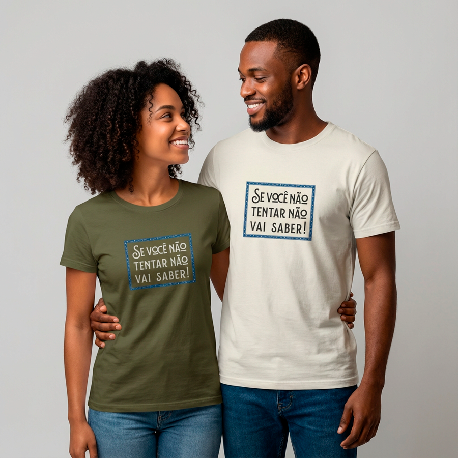 Nome do produto: Se você não tentar não vai saber 01