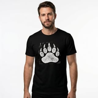 Nome do produto Camiseta Pegada Selvagem | Urso