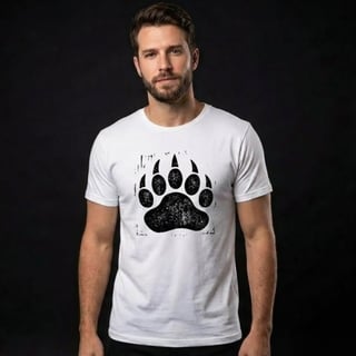 Nome do produto Camiseta Pegada Selvagem | Urso