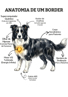 Nome do produto Camiseta plus size Border #anatomias