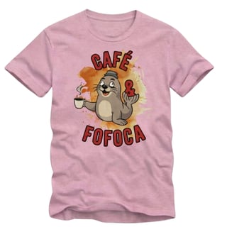 Camiseta Café & Fofoca