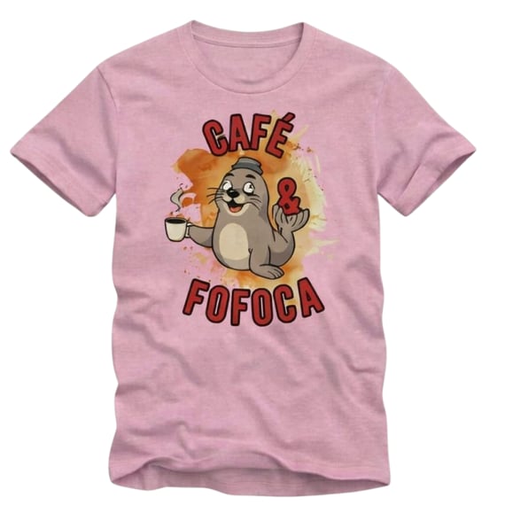 Camiseta Café & Fofoca