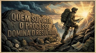 Nome do produto QUEM SUPORTA O PROCESSO DOMINA O RESULTADO