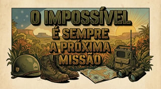Nome do produto O IMPOSSÍVEL É A PRÓXIMA MISSÃO