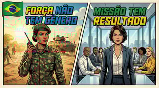 Nome do produto FORÇA NÃO TEM GÊNERO. MISSÃO TEM RESULTADO.